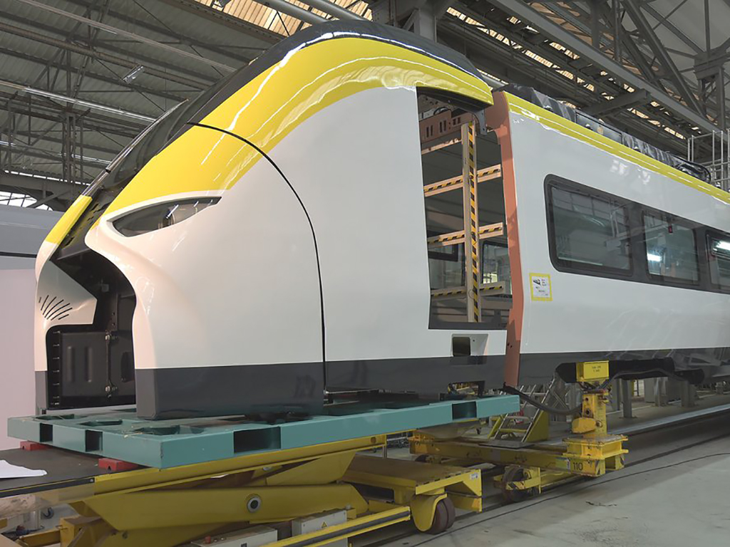 Assembly of first Siemens Mireo EMU underway