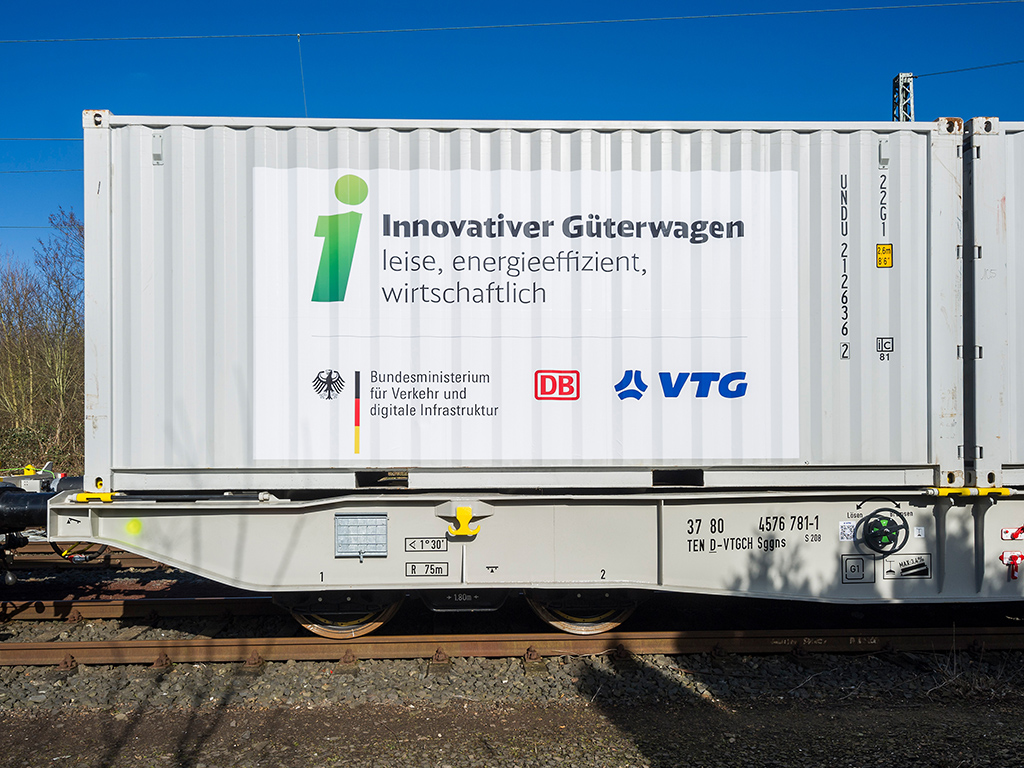 Innovative wagons on test – Railway Gazette