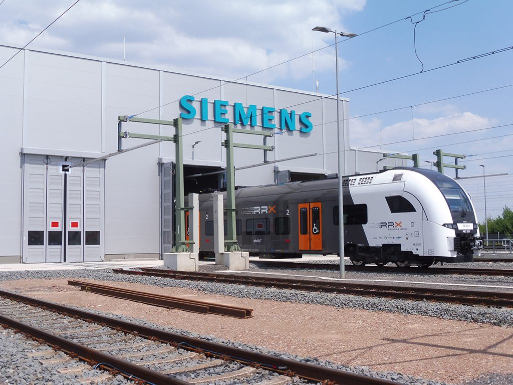 Rhein-Ruhr Express EMU maintenance depot opens