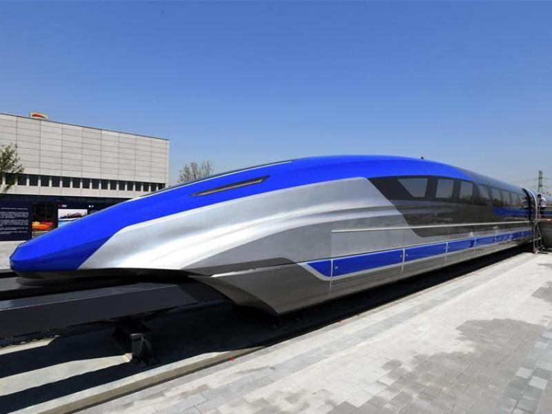 600 km/h maglev prototype unveiled