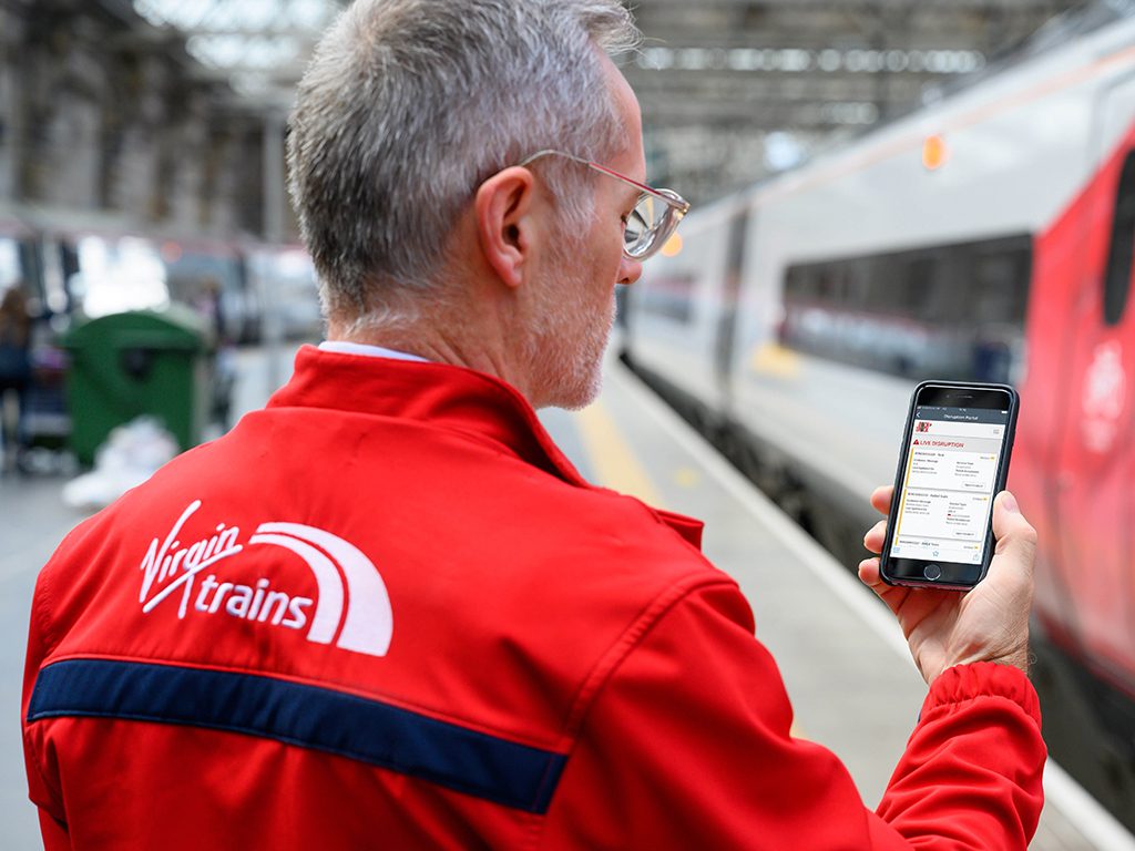 Virgin Trains rolls-out app to keep everyone informed